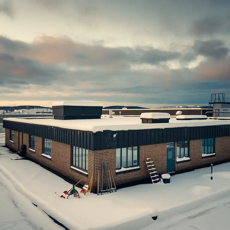 preventative maintenance for flat roofs in winter