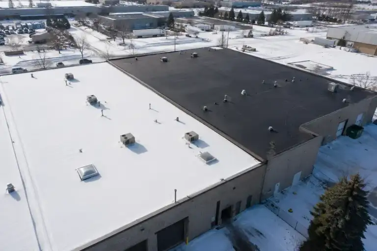 rubber roof Toronto commercial building