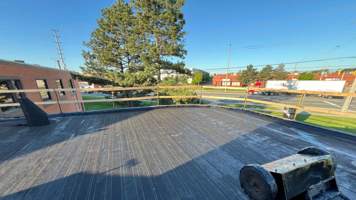 Crown Industrial Roofing commercial flat roofing work