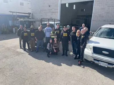 The Crown Industrial Roofing team