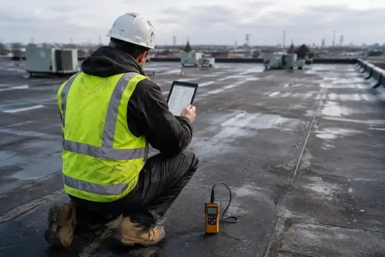 flat roof condition report Etobicoke insurance
