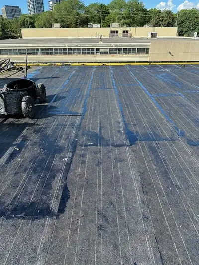 roofing project completion