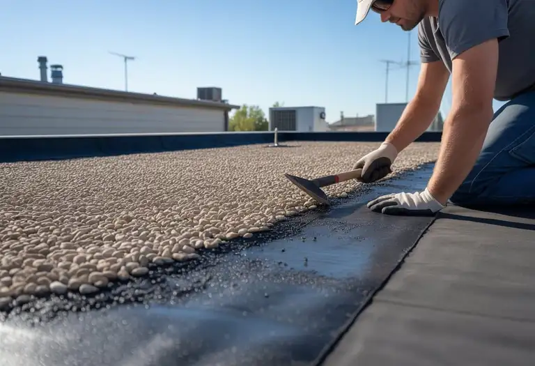 time to replace flat roof