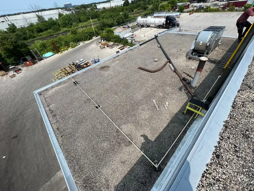 Crown Industrial Roofing commercial flat roofing work